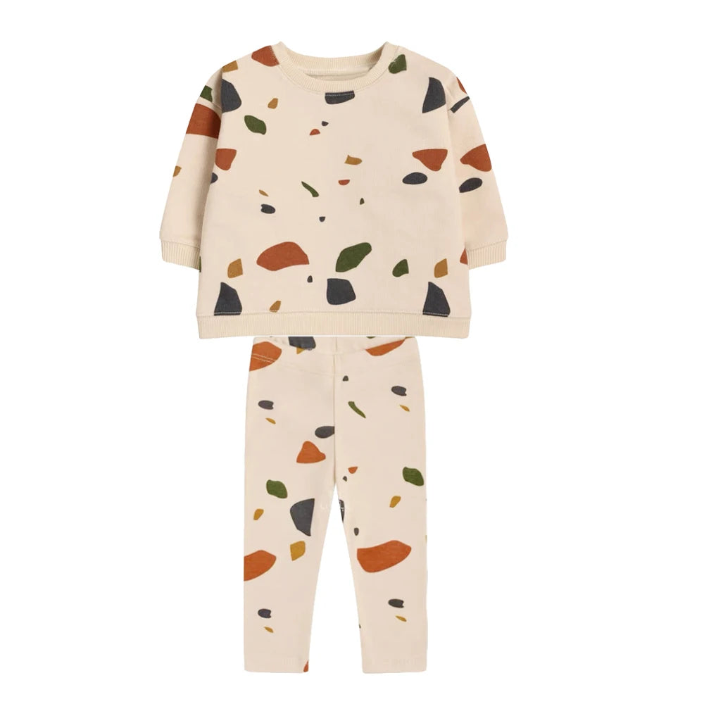 Sustainable Cotton Lounge Set – Playful & Soft