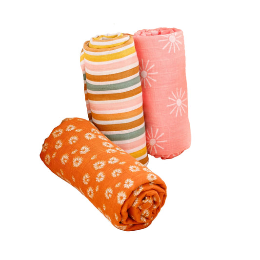 Natural Bamboo Baby Muslim Wrap